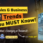 Futuristic business strategy and sales trends